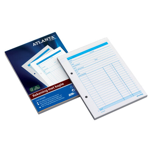 Atlanta Carnet de factures Atlanta A5 50x2 feuilles autocopiant