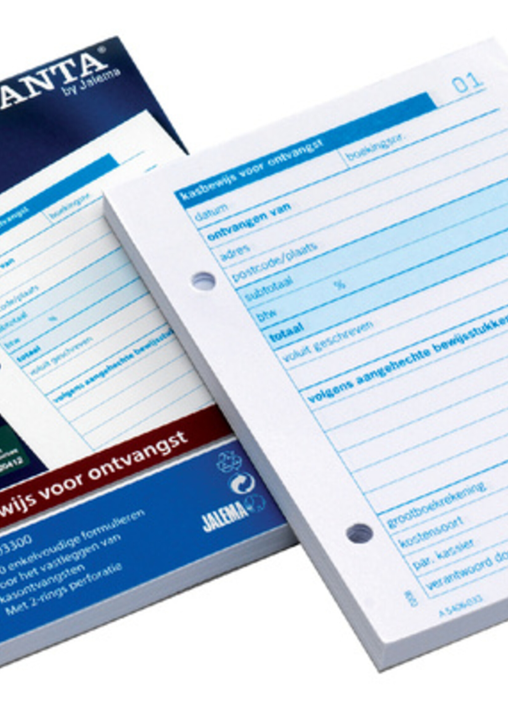 Atlanta Kasbewijs Atlanta ontvangst A6 100vel