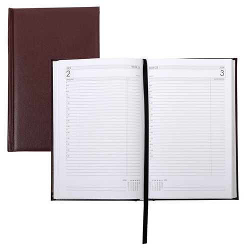 Ryam Agenda 2026 Ryam Efficiency Baladek 1 jour/1 page bordeaux