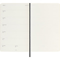 Moleskine Agenda 2024 Moleskine Planner Weekly Large 130x210mm 12 mois 7 jours/1 page Soft cover black