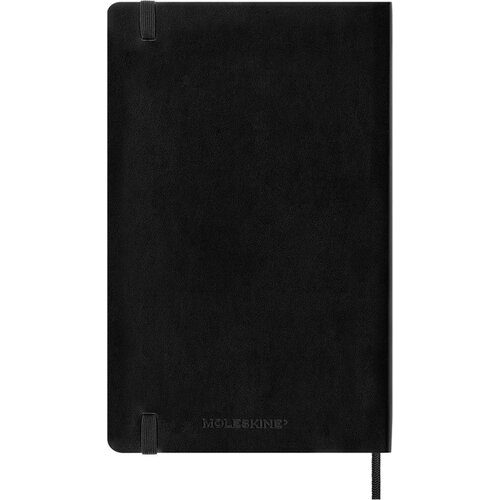 Moleskine Agenda 2025 Moleskine 12M Planner Weekly 7dag/1pagina large 130x210mm soft cover black