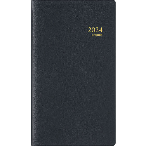 Brepols Agenda 2026 Brepols Breplan Genova 7 jours/1 page noir