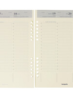 Brepols Recharge agenda 2026 Brepols Brefax 7 7 jours/2 pages 6 langues