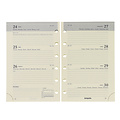 Brepols Recharge agenda 2026 Brefax 27 7 jours/2 pages