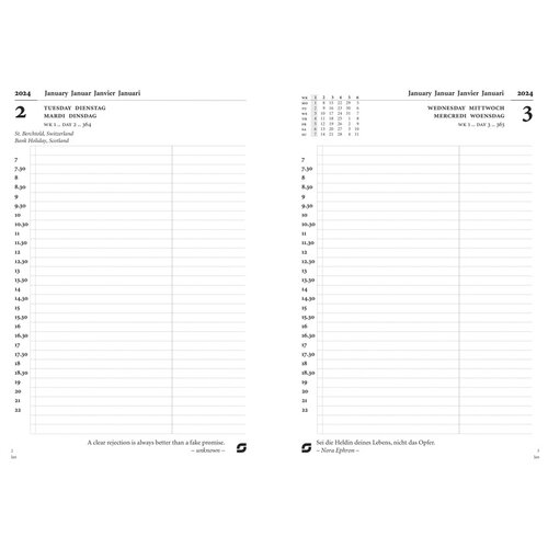 Succes Recharge agenda 2026 Succes Executive A5 1 jour/1 page