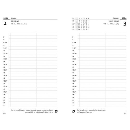 Succes Agendavulling 2026 Succes Senior 1dag/1pagina