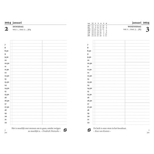 Succes Recharge agenda 2026 Succes Mini 1 jour/1 page