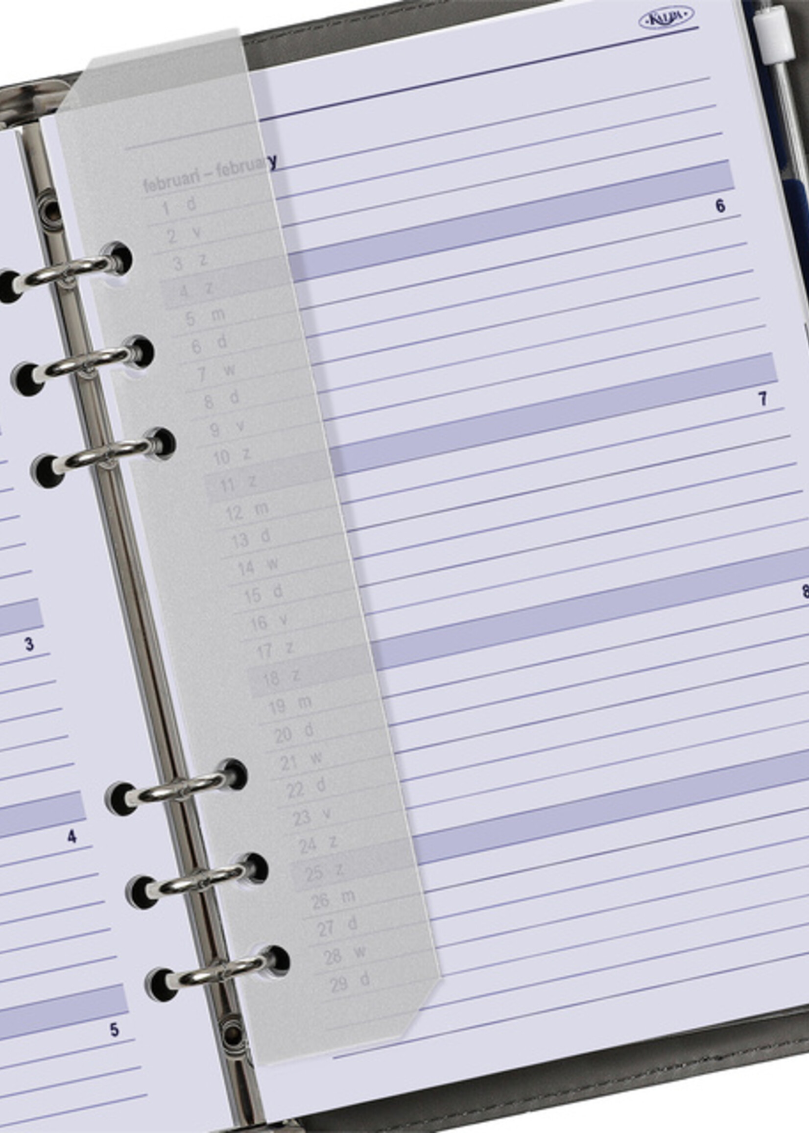 Kalpa Recharge agenda 2026 Kalpa A5 boîte année 7jours/2pages