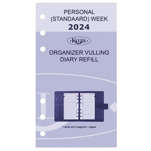 Kalpa Agendavulling 2026 Kalpa Personal jaardoos 7dagen/2pagina's