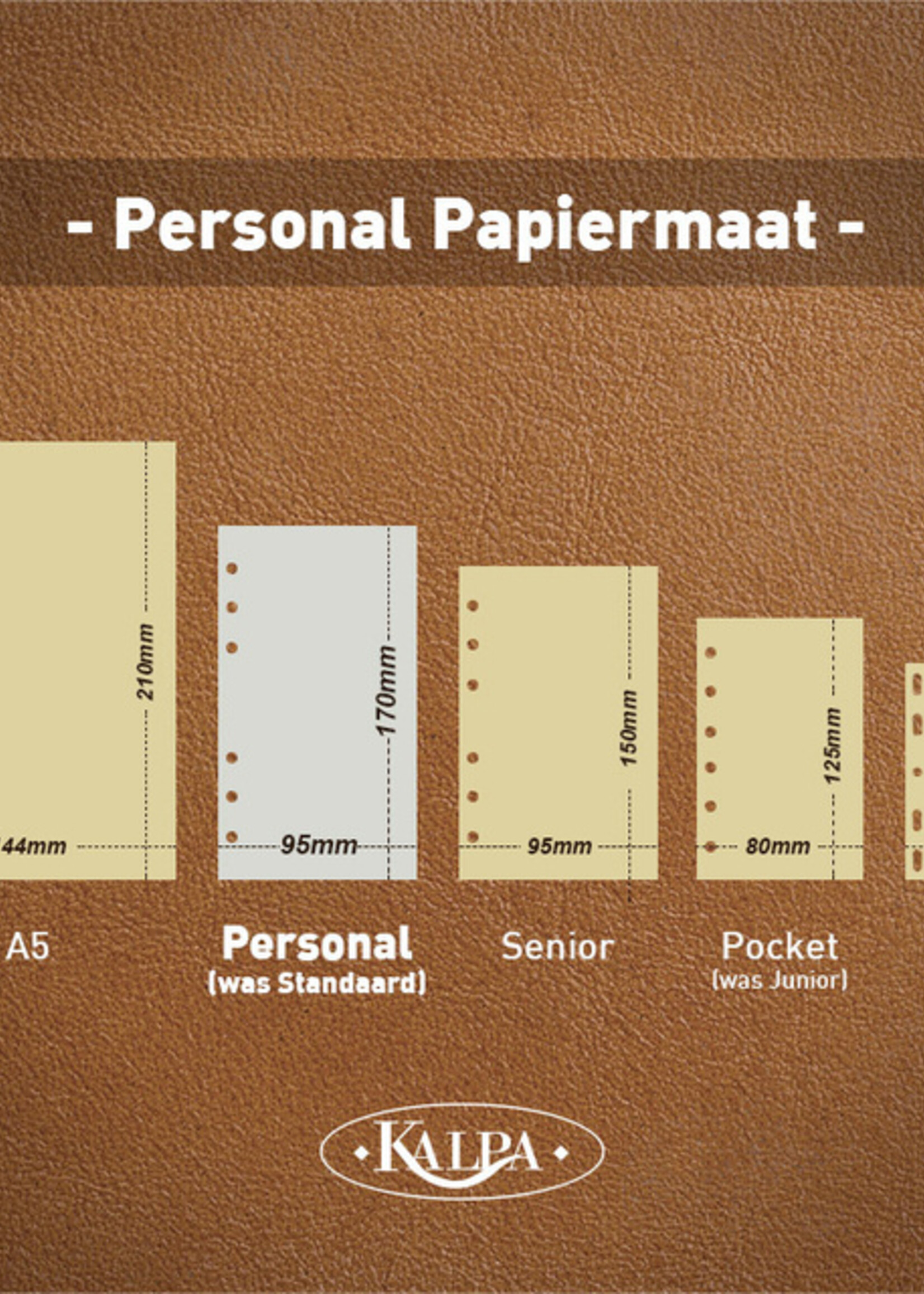 Kalpa Agendavulling 2026 Kalpa Personal jaardoos 7dagen/2pagina's