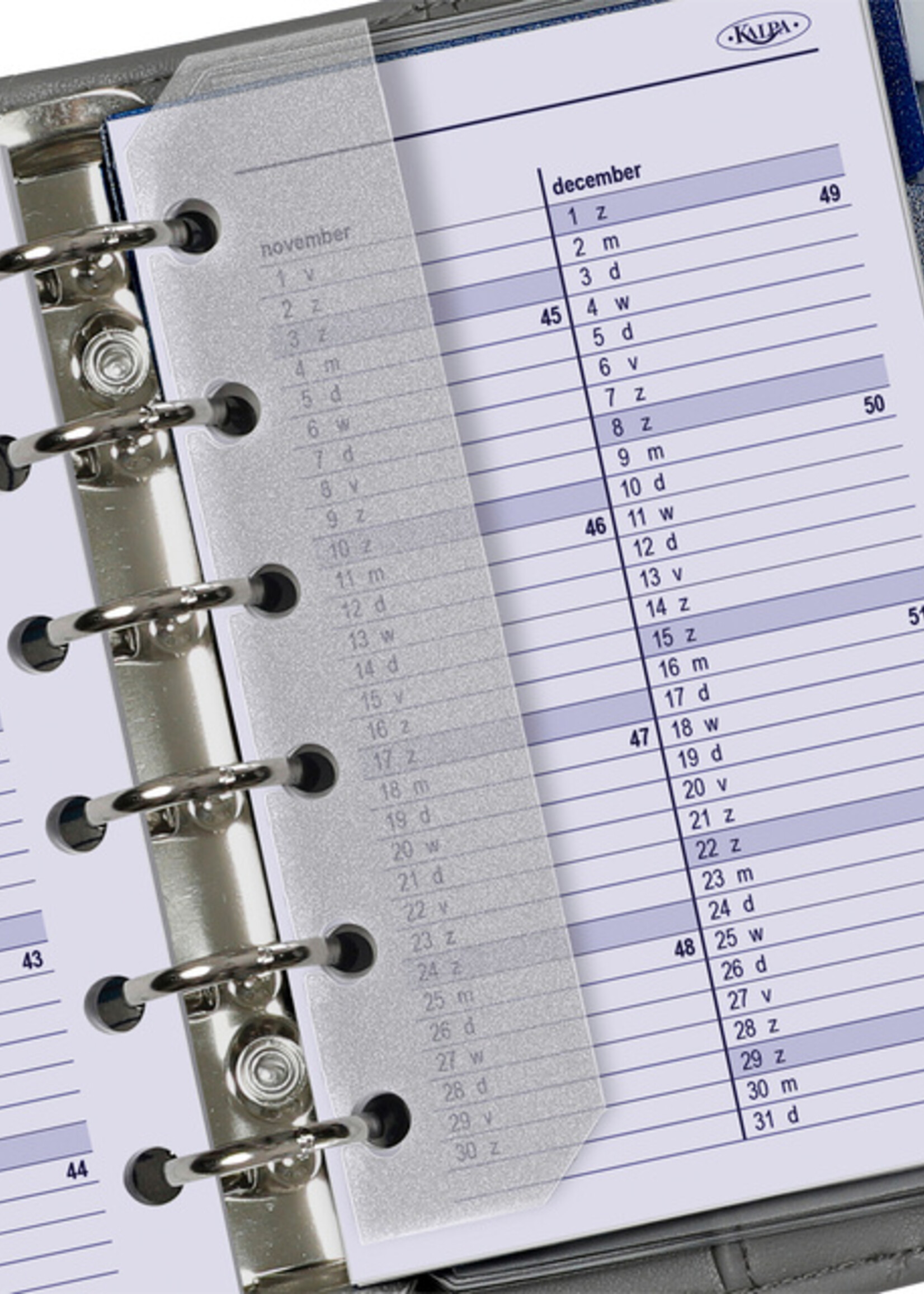 Kalpa Recharge agenda 2026 Kalpa Pocket boîte année 7jours/2pages