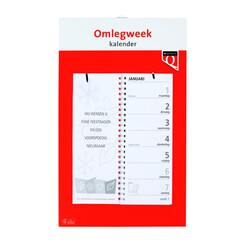 Weekomlegkalender 2026 Quantore