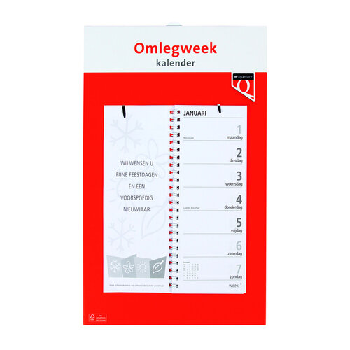 Quantore Weekomlegkalender 2026 Quantore