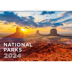 Kalender 2024 Helma 365 31.5x45cm Nationale parken