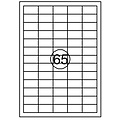Quantore Etiquette Quantore 38,1x21,2mm 6500 pièces