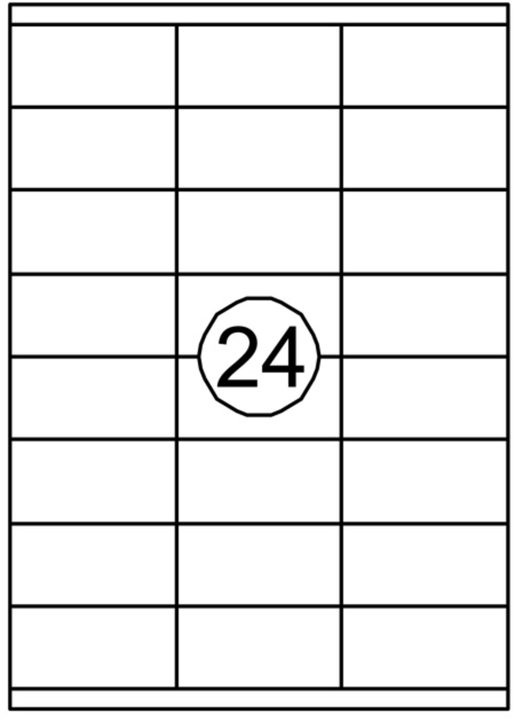 Quantore Etiquette Quantore 70x35mm  2400 pièces