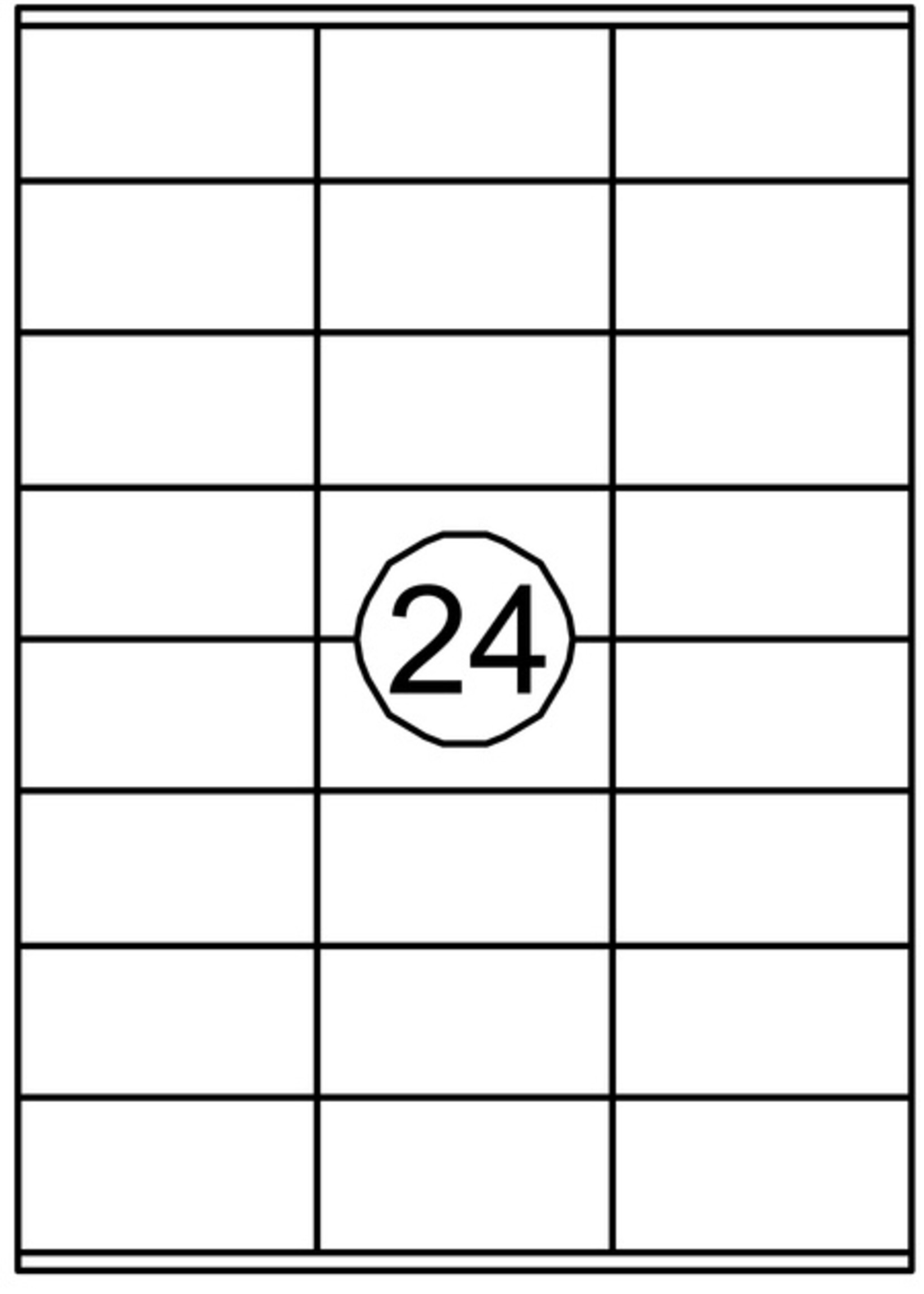 Quantore Etiket Quantore 70x36mm 2400stuks