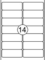 Quantore Etiquette Quantore 99,1x38,1mm 1400 pièces