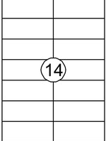 Quantore Etiquette Quantore 105x42,4mm  1400 pièces