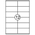 Quantore Etiquette Quantore 105x48mm  1200 pièces