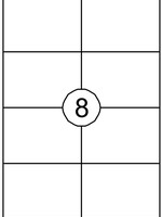 Quantore Etiquette Quantore 105x74mm  800 pièces