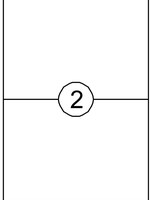 Quantore Etiquette Quantore 210x148mm  200 pièces