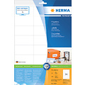 Herma Etiket HERMA 8638 70x36mm premium wit 240stuks