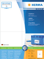 Herma Etiket HERMA 8630 105x148mm premium wit 40stuks