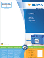 Herma Etiket HERMA 8637 210x297mm A4 premium wit 10stuks