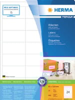 Herma Etiquette HERMA Premium 5053 66x33,8mm blanc 600 pièces