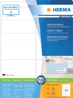 Herma Etiquette HERMA Premium 5076 99,1x38,1mm blanc 350 pièces