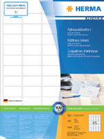 Herma Etiquette HERMA Premium 4254 38,1x21,2mm blanc 6500 pièces