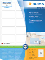 Herma Etiquette HERMA Premium 4677 63,5x38,1mm blanc 2100 pièces