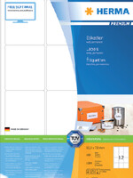 Herma Etiquette HERMA Premium 4266 63,5x72mm blanc 1200 pièces