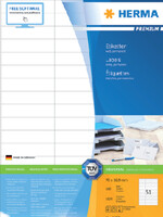 Herma Etiquette HERMA Premium 4459 70x16,9mm blanc 5100 pièces