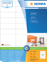 Herma Etiket HERMA 4455 70x25.4mm premium wit 3300stuks