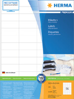 Herma Etiket HERMA 4609 52.5x21.2mm premium wit 11200stuks