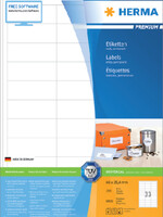 Herma Etiket HERMA 4613 66x25.4mm premium wit 6600stuks