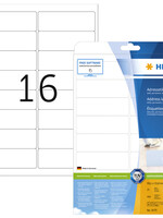 Herma Etiket HERMA 5075 A4 99.1x33.8 mm premium 400stuks wit