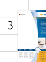 Herma Etiket HERMA 4664 210x99mm geperforeerd wit 300stuks