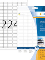 Herma Etiket HERMA 8830 25.4x8.5mm mat wit 5600stuks