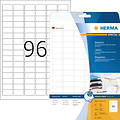 Herma Etiket HERMA 8832 30.5x16.9mm mat wit 2400stuks
