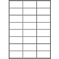 Avery Zweckform Etiquette Avery Zweckform 3490 70x36mm blanc 600 pièces