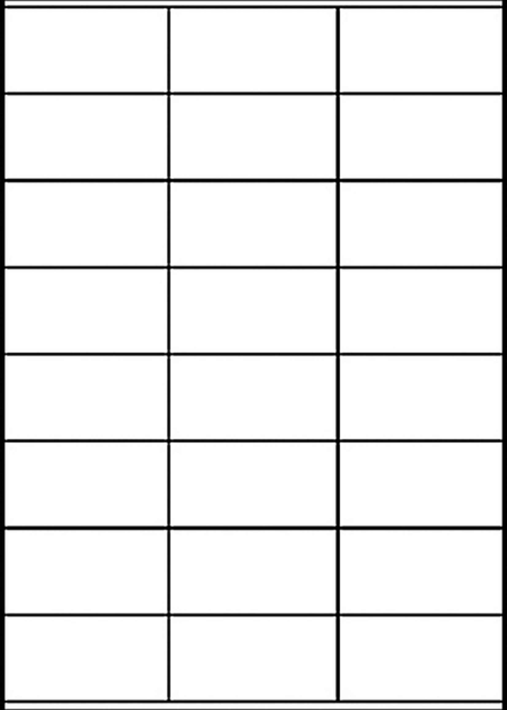 Avery Zweckform Etiket Avery Zweckform 3490 70x36mm wit 600stuks