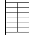 Avery Zweckform Etiket Avery Zweckform 4781 97x42.3mm wit 300stuks