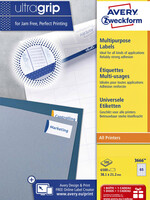 Avery Zweckform Etiquette Avery Zweckform 3666 38x21,2mm blanc 6500pcs