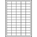 Avery Zweckform Etiket Avery Zweckform 3666 38x21.2mm wit 6500stuks