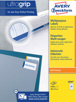 Avery Zweckform Etiquette Avery Zweckform 3650 48x21mm blanc 5200 pièces
