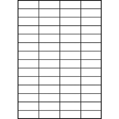 Avery Zweckform Etiquette Avery Zweckform 3668 52,5x21,2mm blanc 5600 pièces