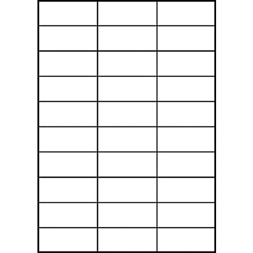 Avery Zweckform Etiquette Avery Zweckform 3489 70x29,7mm blanc 3000 pièces